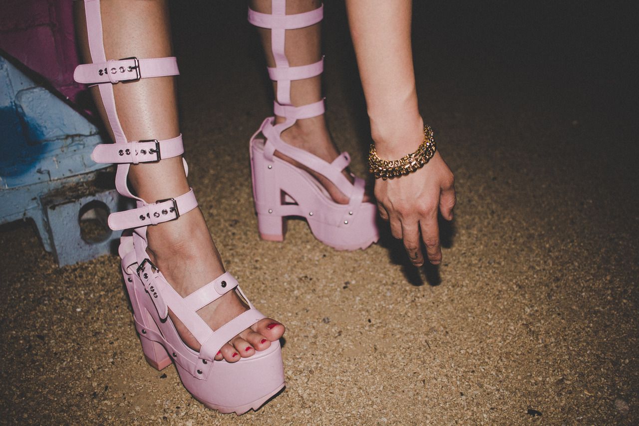 YRU nightcall pink heels for Sale in Las Vegas NV OfferUp