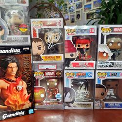 Assortment Of FUNKO POPS Prices Listed
