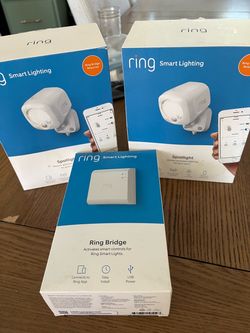 Ring Smart Lighting Bundle – Open Box, Never Used!