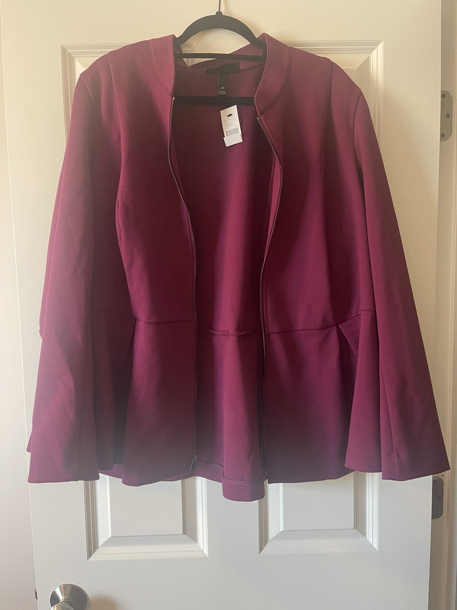 Lane Bryant Peplum Jackets New With Tags