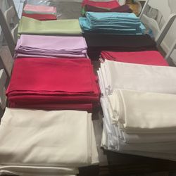 Cloth Table cover, Overlay, Runners, and  Napkins