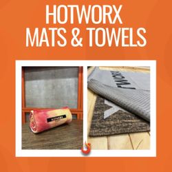 Hotworx mat and towel