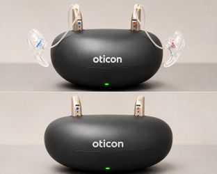 Oticon – Desktop Charger compatible with Oticon More Mini RITE R, Oticon Opn S, Oticon Opn Play, Oti
