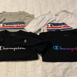 Boys Champion Sweatshirt And T-shirts