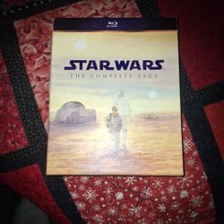 Star Wars The Complete Saga 9 disc Blu Ray Set