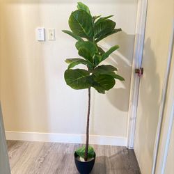5’ tall Fake Artificial Fig Tree