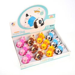 Cute Colorful Wind Up Puppies, Party Favor Toy For Kids , 12 Pieces