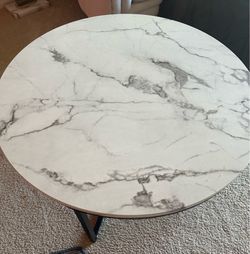 Wood Marble Table