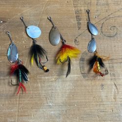 3 Hildebrandt 1 Unbranded Vintage Fishing Lures No. 3 No. 2
