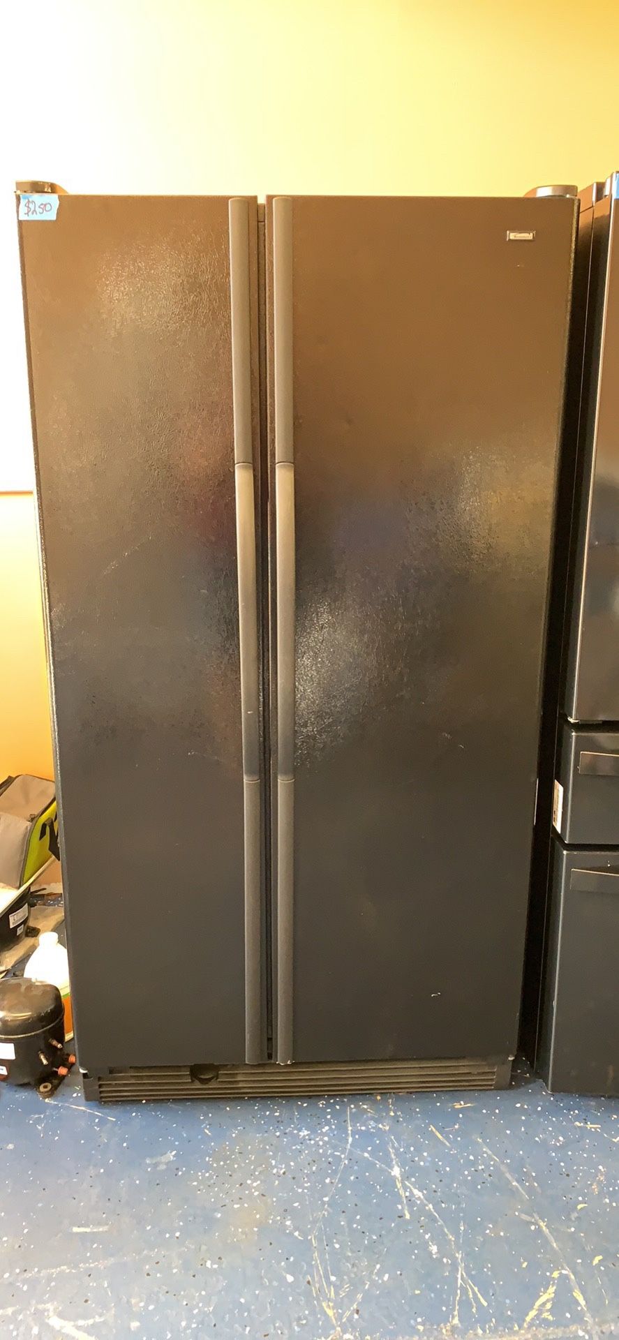 KENMORE BLACK SIDE BY SIDE REFRIGERATOR for Sale in Katy, TX OfferUp