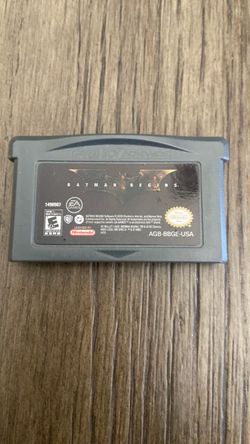 Batman Begins Game Boy Advance Cartridge