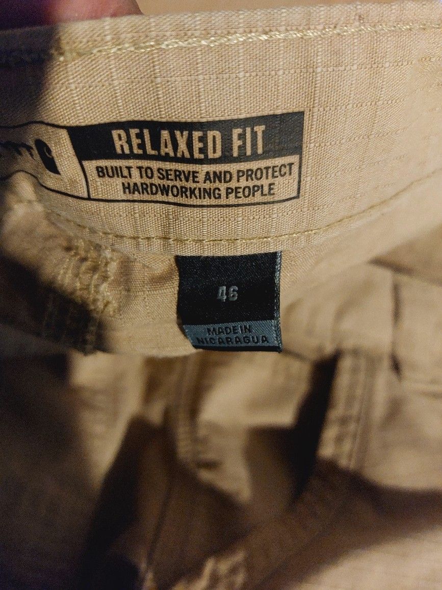 Carhartt Mens Force Relaxed Fit Ripstop Cargo Men's Size 46 Work Utility Shorts