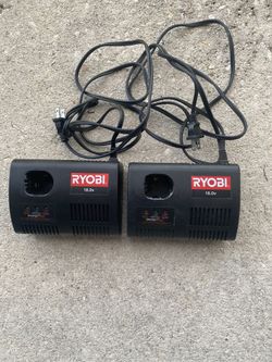 Two Ryobi Chargers ( Good Cont)