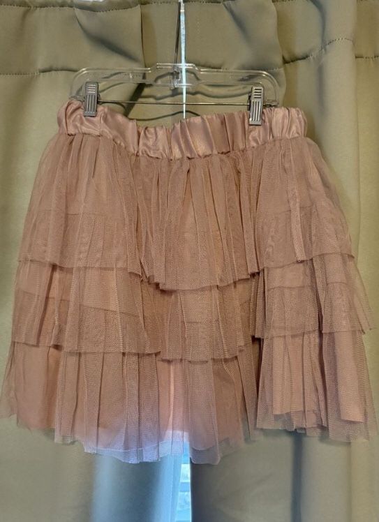 Skirt With Tulle Layers