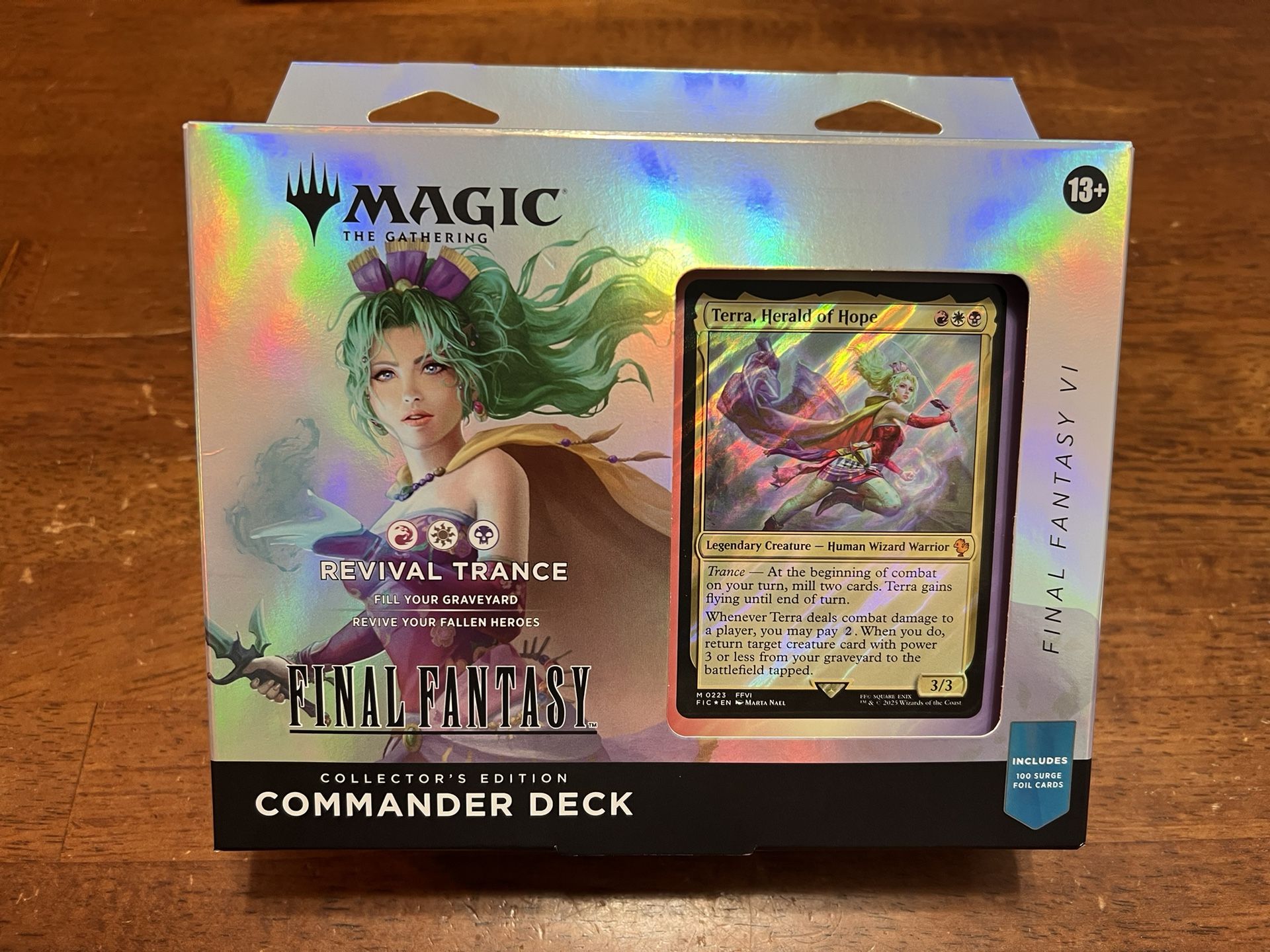 Magic the Gathering Final Fantasy Collector’s Edition Commander Deck