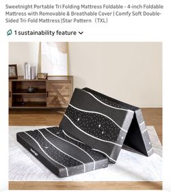 NEW Breathable Removable Washable cover Tri Fold 