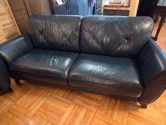 Genuine leather sofa from Macy's