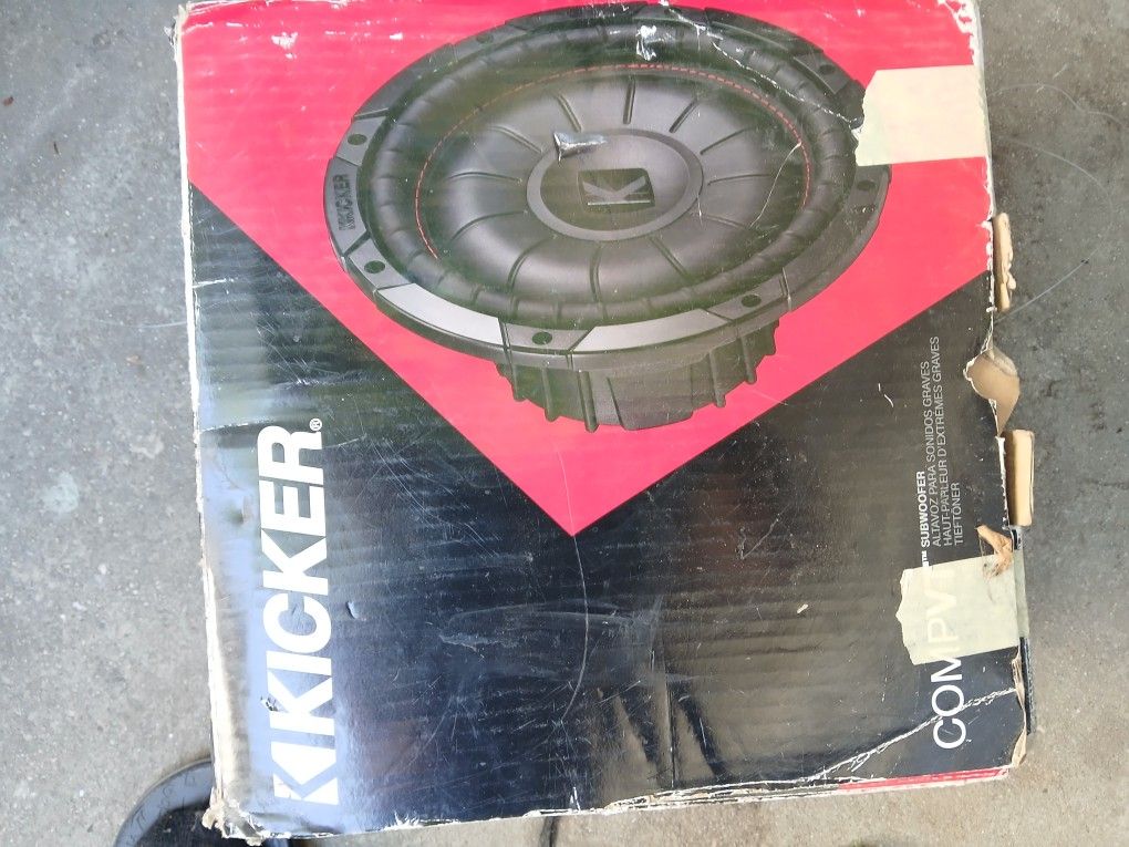 Kicker Subwoofer Speaker