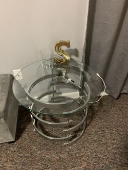 Semi new coffee table $100