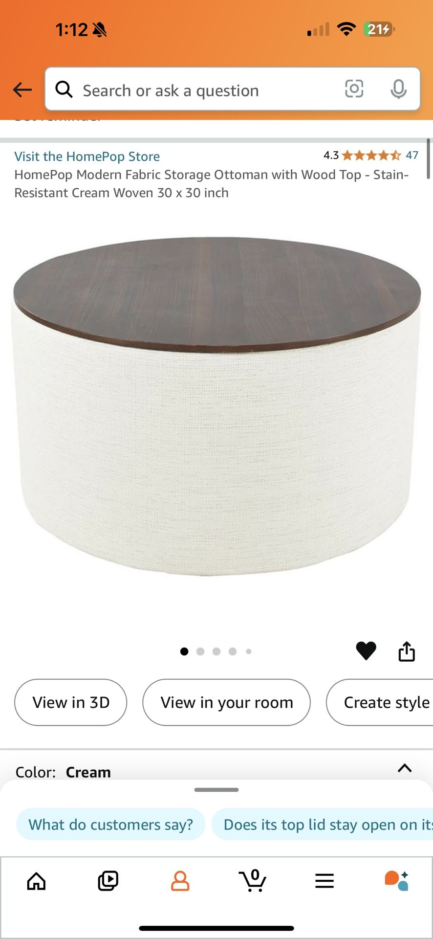 Coffee Table/ottoman