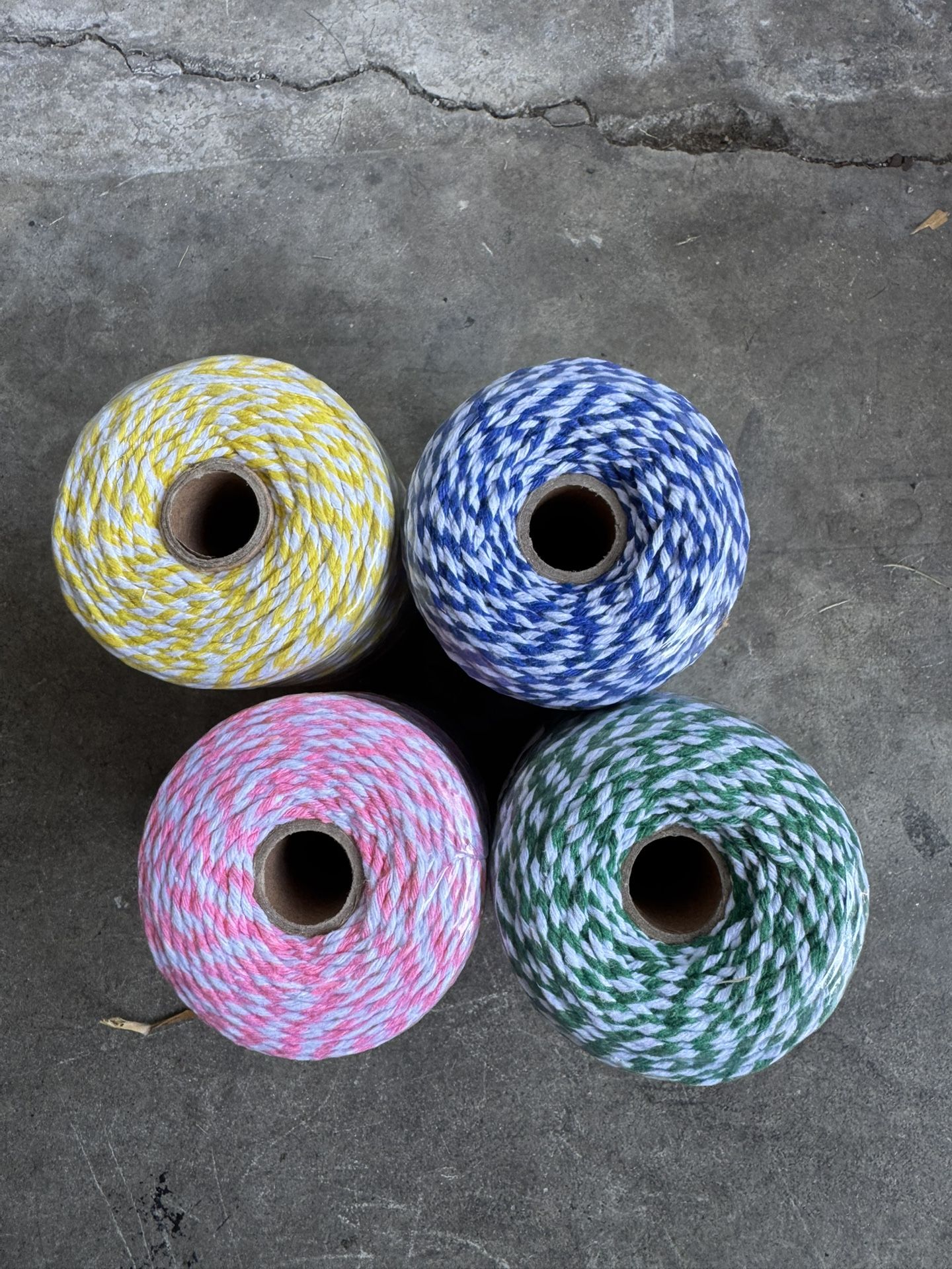 Colorful hand-woven thread Any 4pc