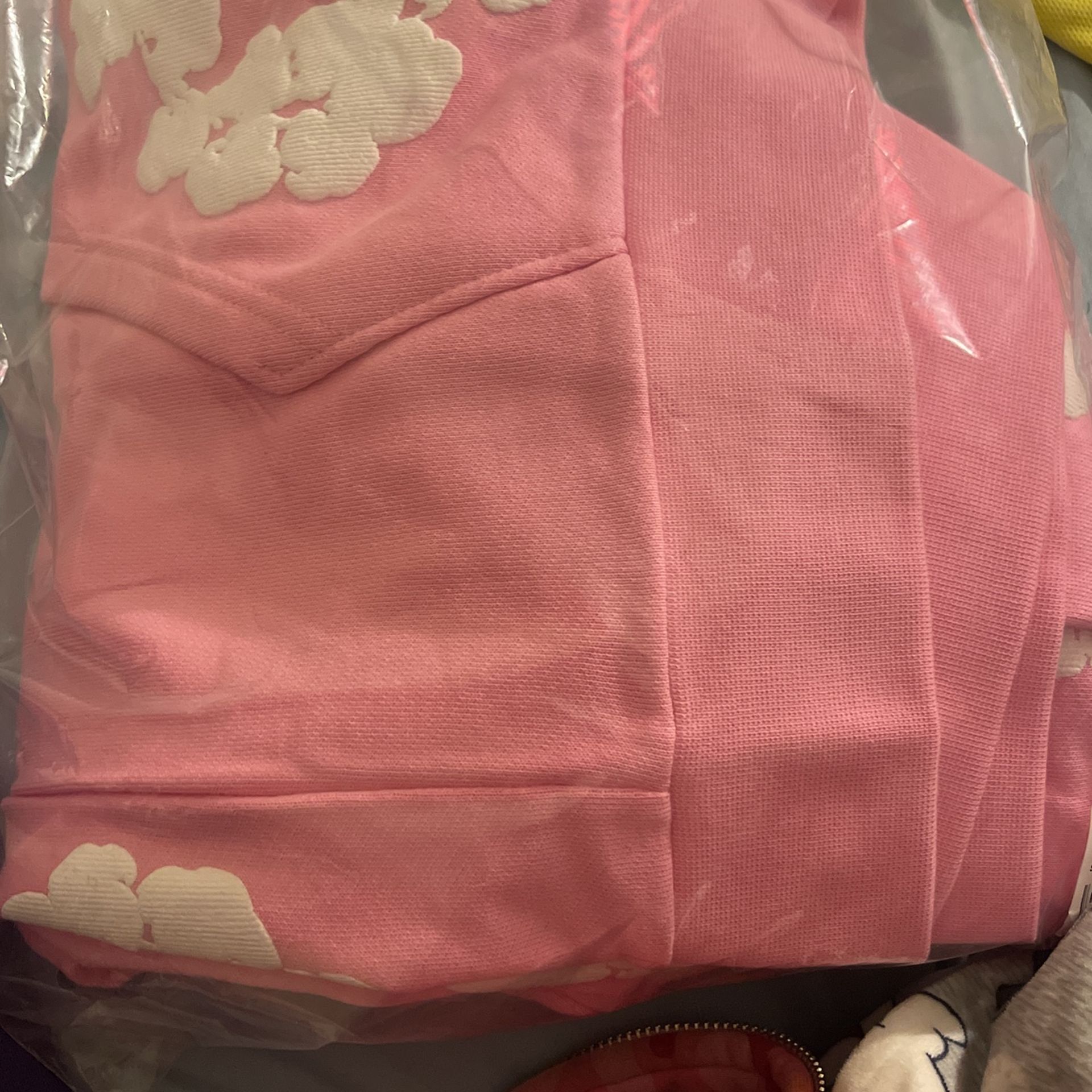 Pink Denim Tears Hoodie