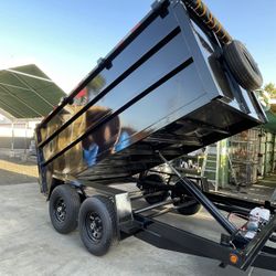 Smooth Dump Trailer 8x12x4