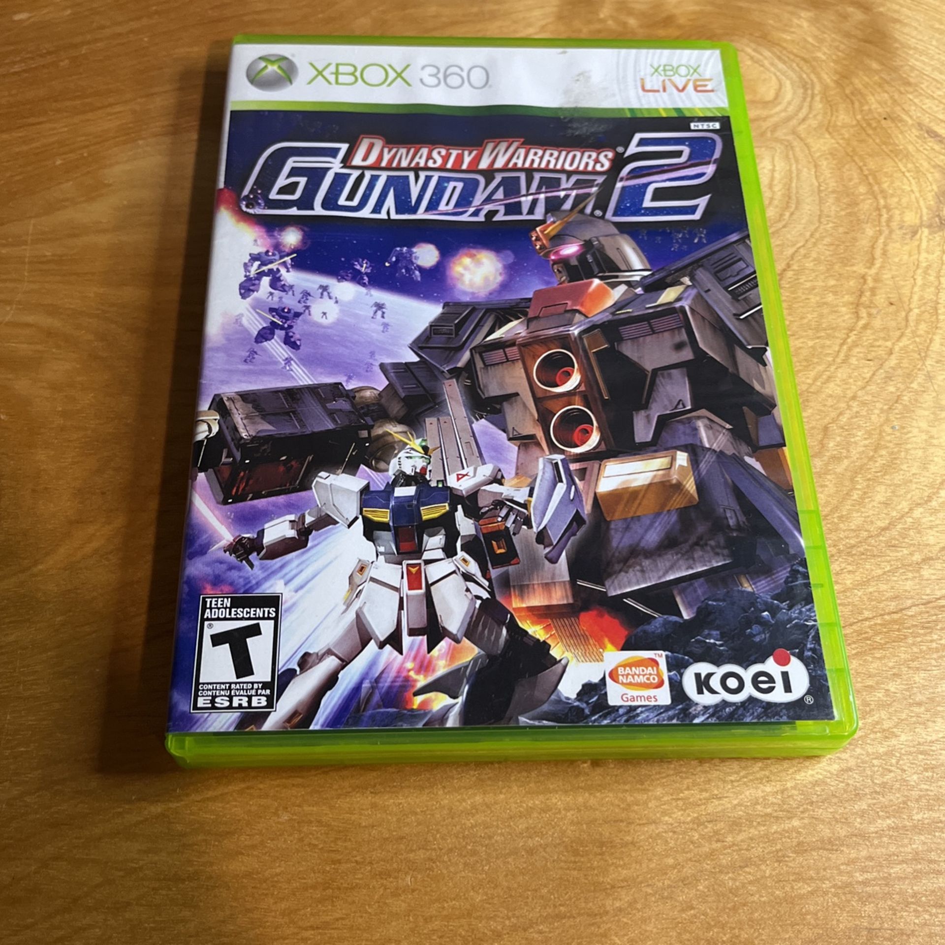 Dynasty Warriors: Gundam 2 - Xbox 360 Game With Mecha Combat & Multiplayer