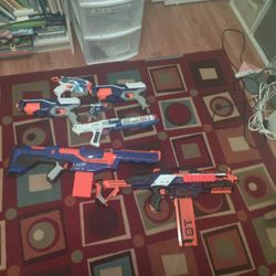 NERF GUN LOT