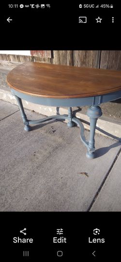 Distressed Hall Table