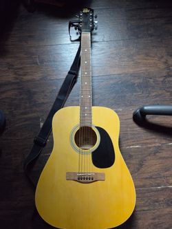 Drednought acoustic guitar