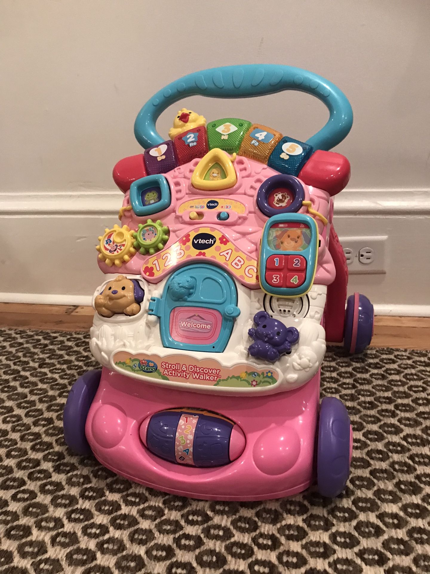 Pink Vtech Stroll & Discover Activity Walker