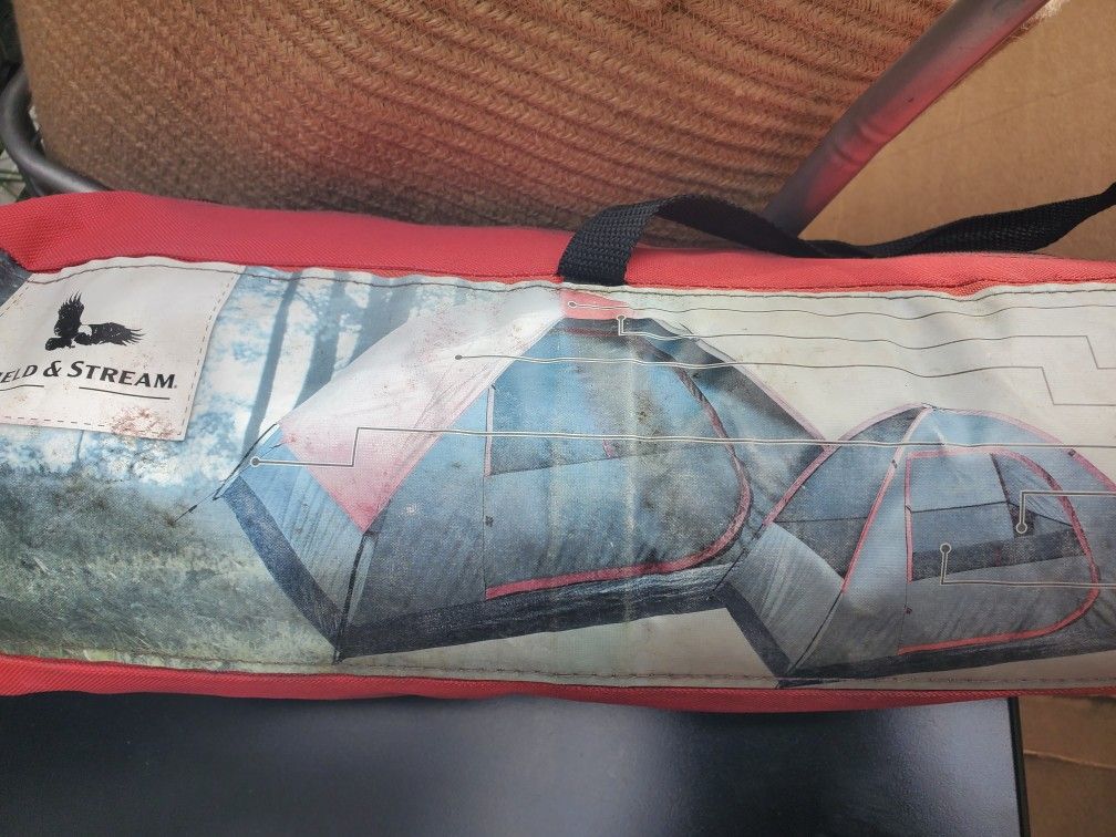  3 Person Tent With Poles, Flycover & Bags $20