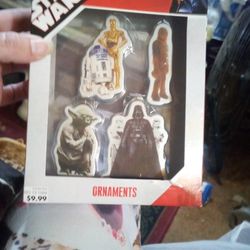 Star Wars Ornaments 20 Dollars Or Best Offer