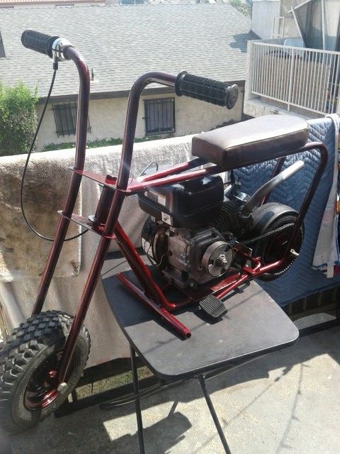 1968 bird mini bike original rims 6.5 motor serious buyers