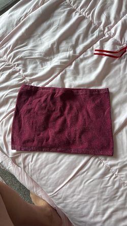 Sparkly tube top