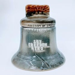 1976 Liberty Bell Ceramic Decanter