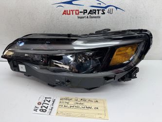 2019 - 2020 - 2021 - 22 - 2023 JEEP CHEROKEE LEFT DRIVER FULL LED HEADLIGHT OEM AY82721