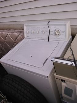 Washer and dryer