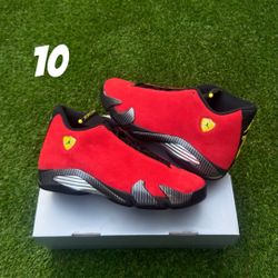 jordan 14 ferrari size 10