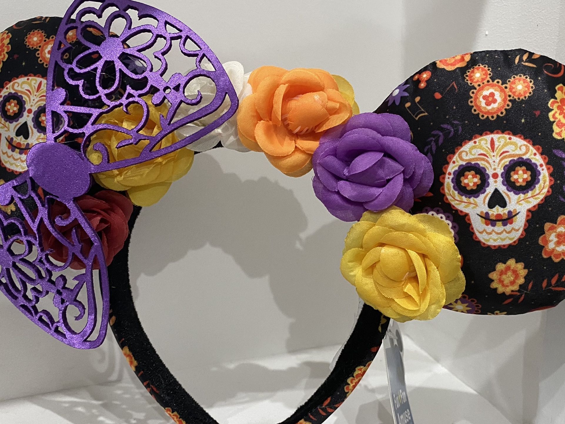 Disney Parks Coco Dia De Los Muertos Minnie Ears