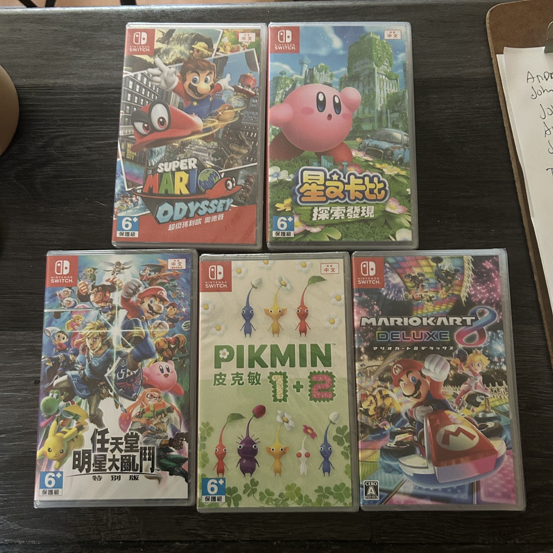 Nintendo Switch Games Brand New 