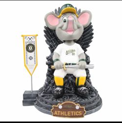 Stomper Game of Thrones Iron Throne Oakland Athletics Bobblehead Brand New