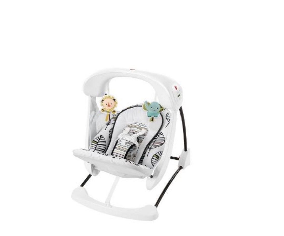 Fisher-Price Deluxe Take-Along Swing & Seat - Falling Leaves