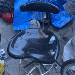 Adjustable High Chair Black 