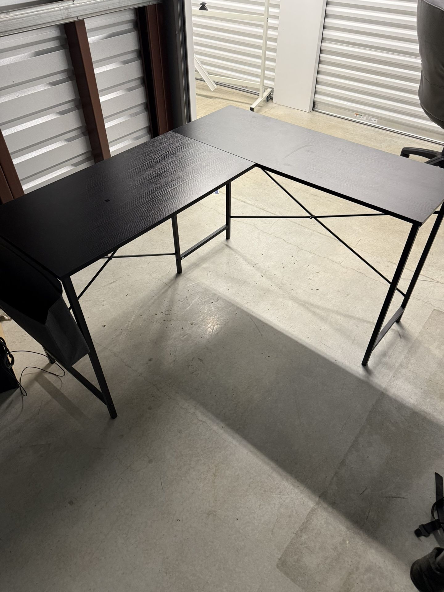 L Shaped Desk W/ Chair