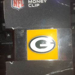 Green Bay Packers Stainless Steel Money Clip