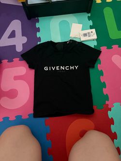 Givenchy Paris Baby T-Shirt Black