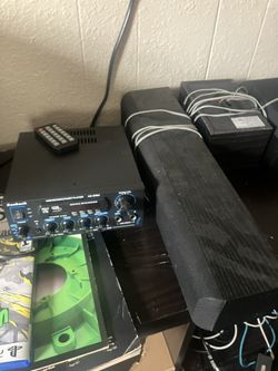 soundbar with speakers and all in one amplifier