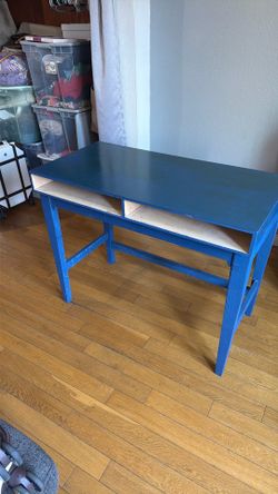 Wooden desk